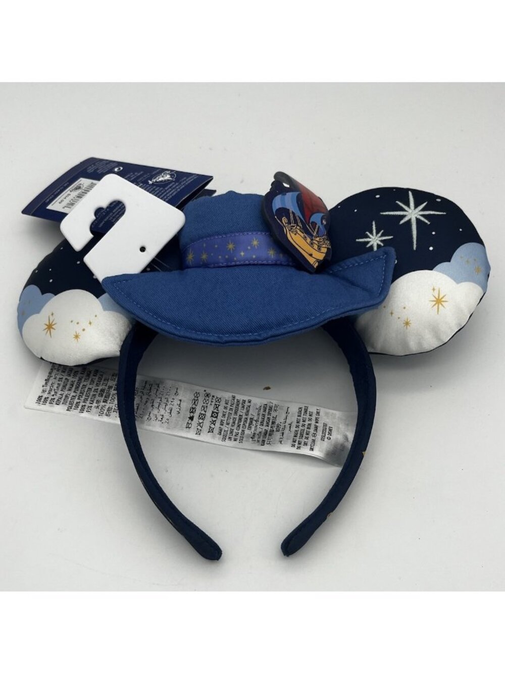 Disney Mickey Mouse Main Attraction Peter Pan Flight Ears NWT